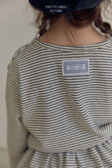 ［LINDO］Stripe shirring tops