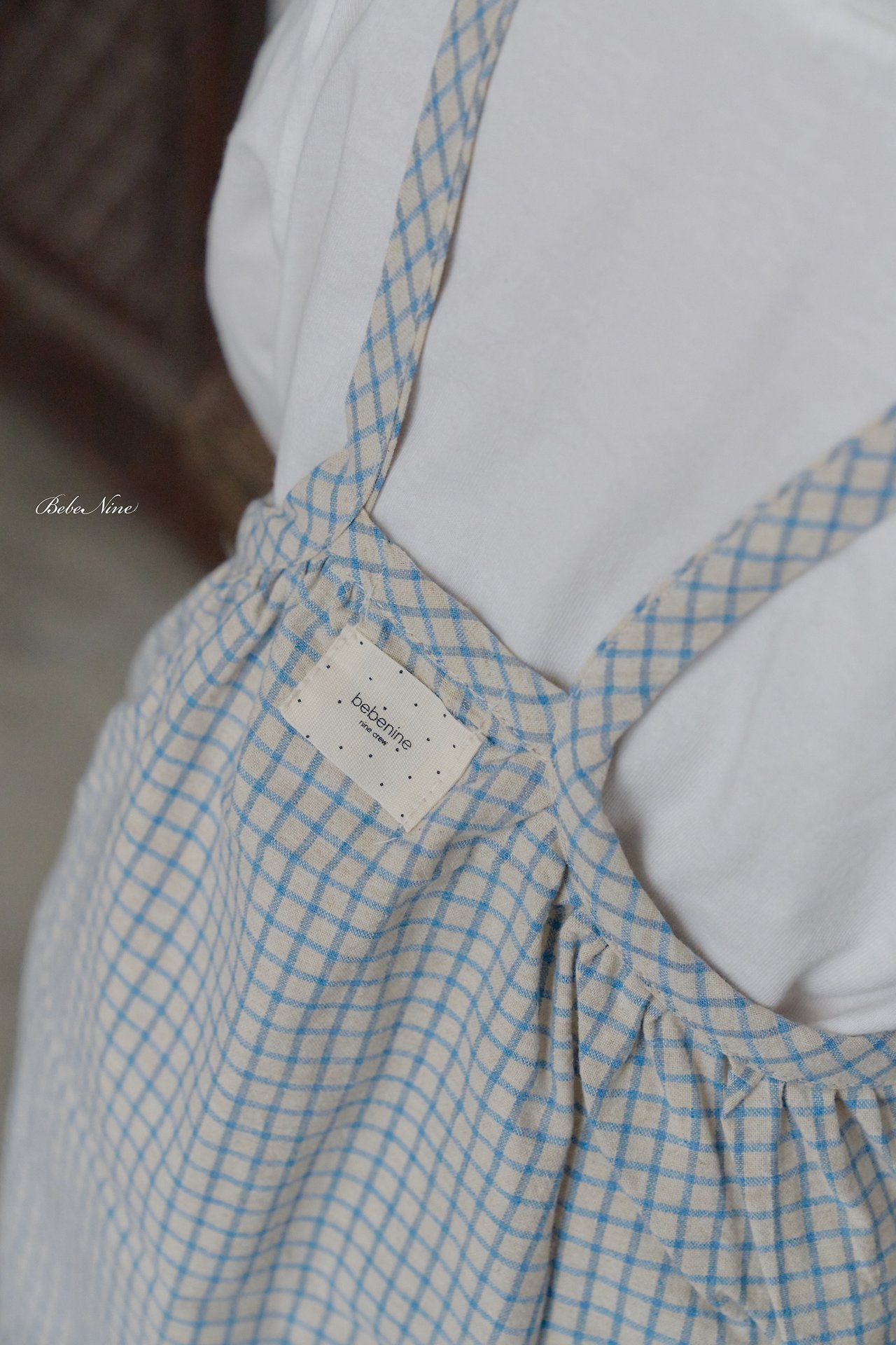 ［bebenine］Caramel Pinafore Skirt