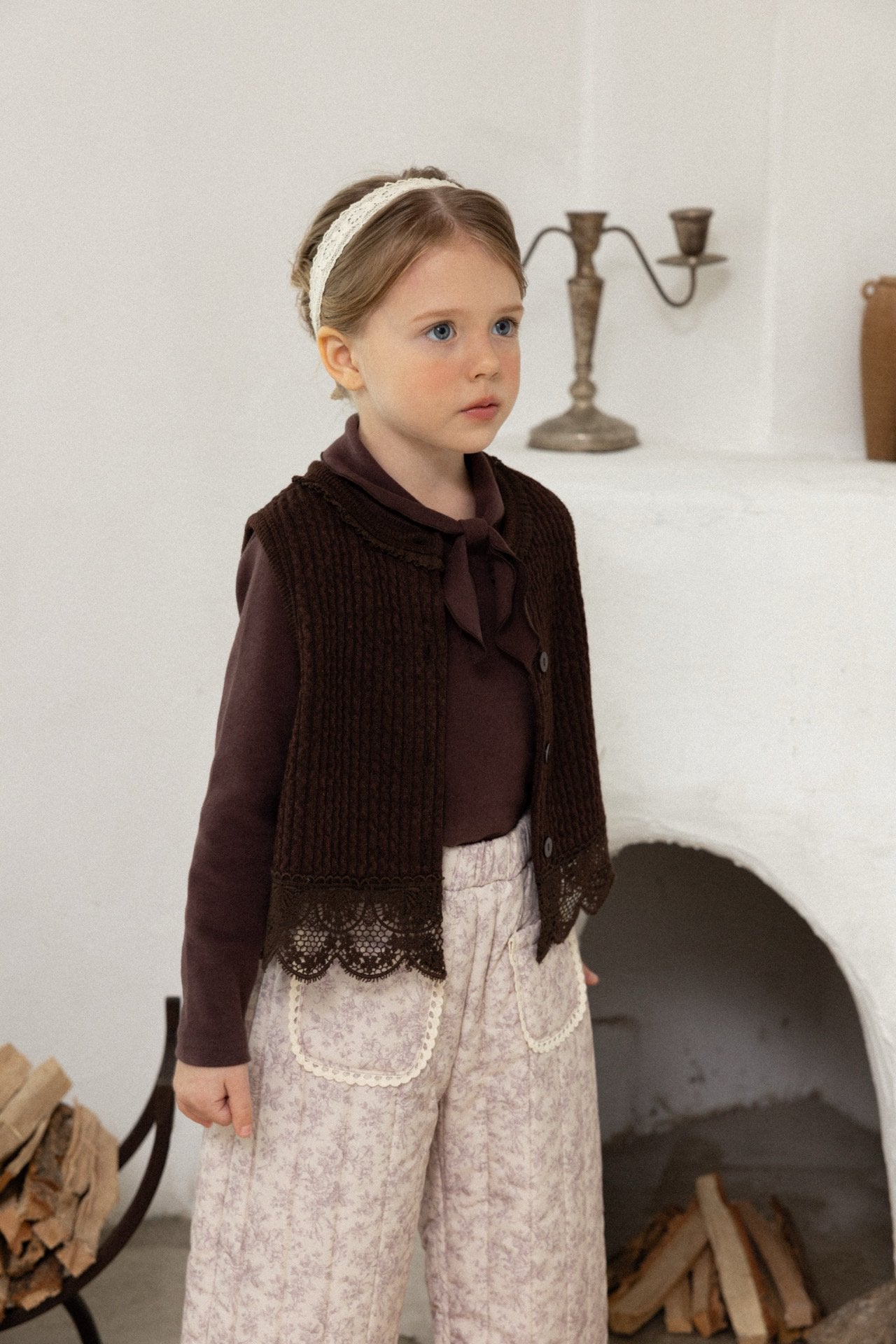 ［perrobebe］Bella ribbon tops