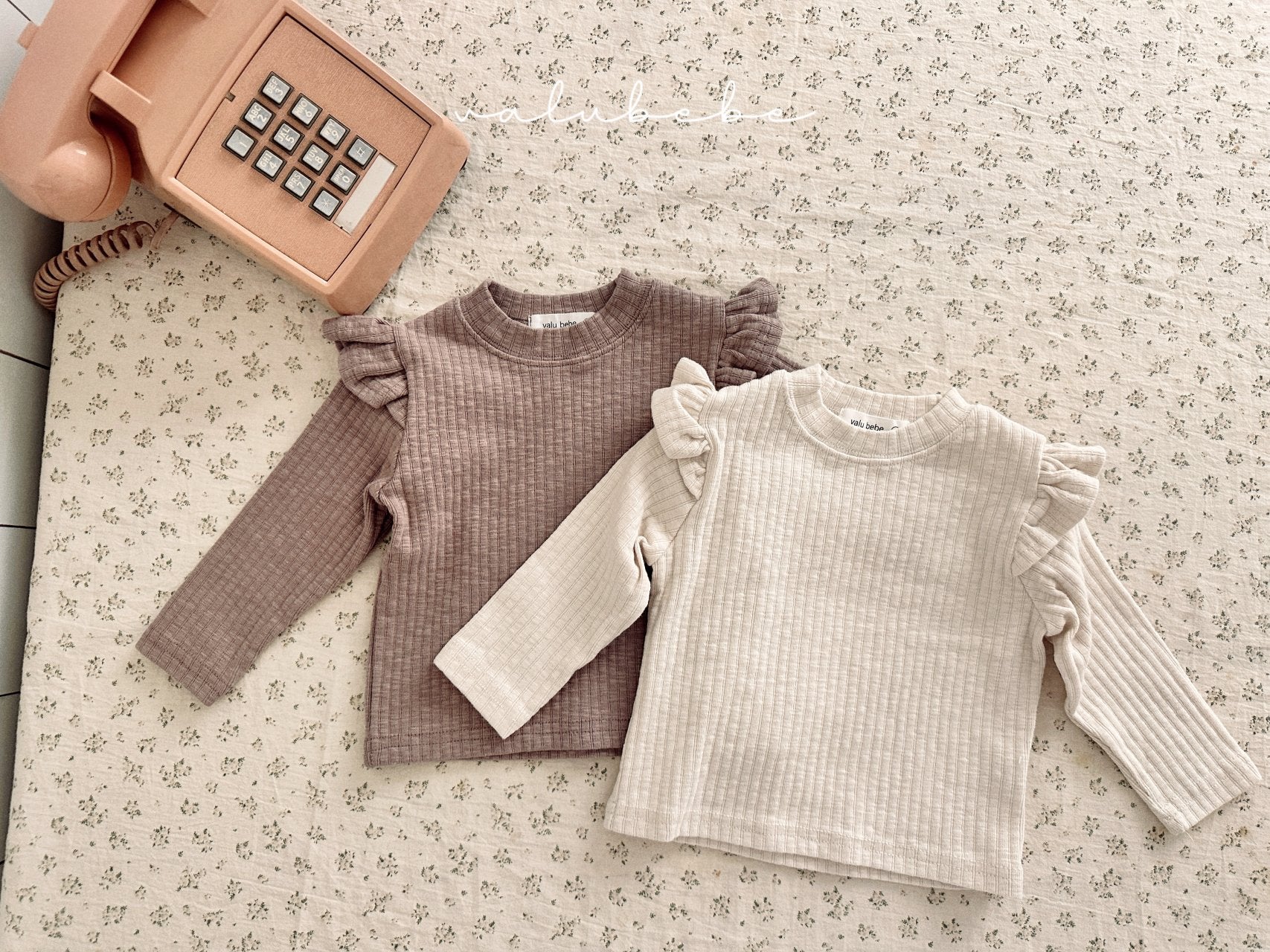 ［valubebe］Frill wing tee (baby & kids)