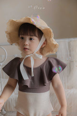 ［OREN］Pepe frill swim wear (kids)