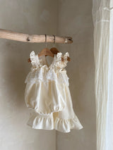 ［Anne shirley］Julien frill lace one-piece