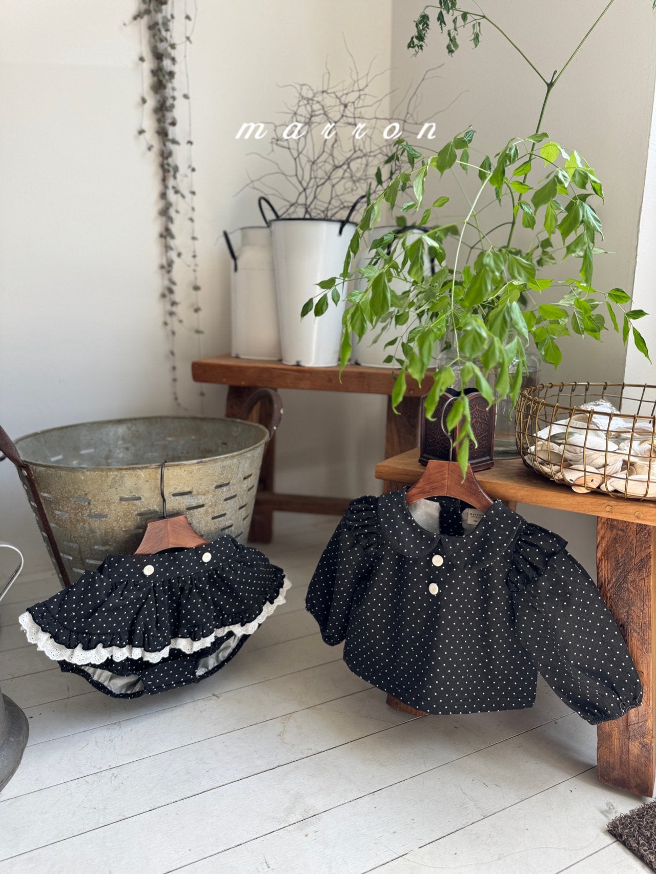 ［marron］Mimi blouse