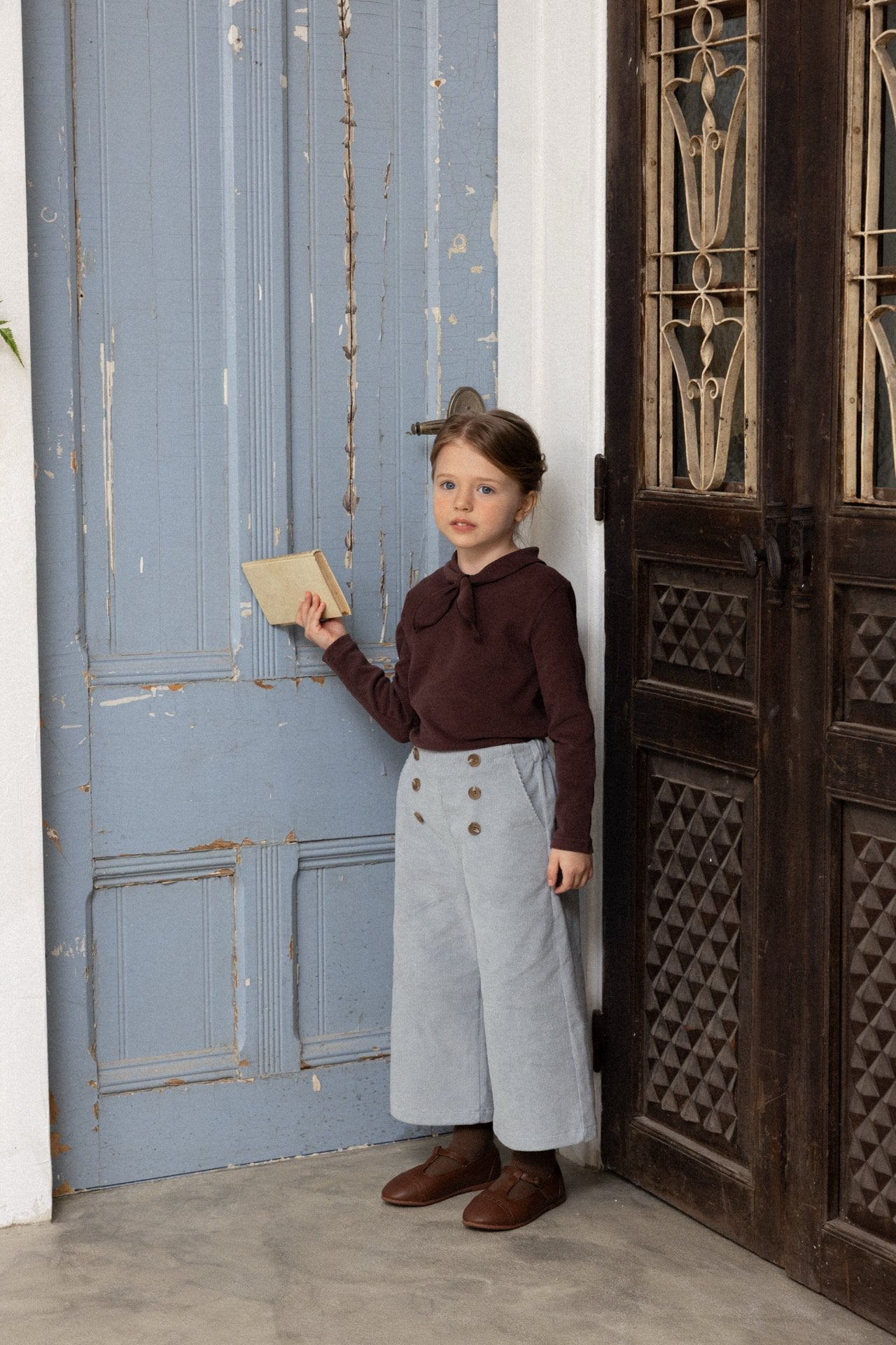 ［perrobebe］Bella ribbon tops