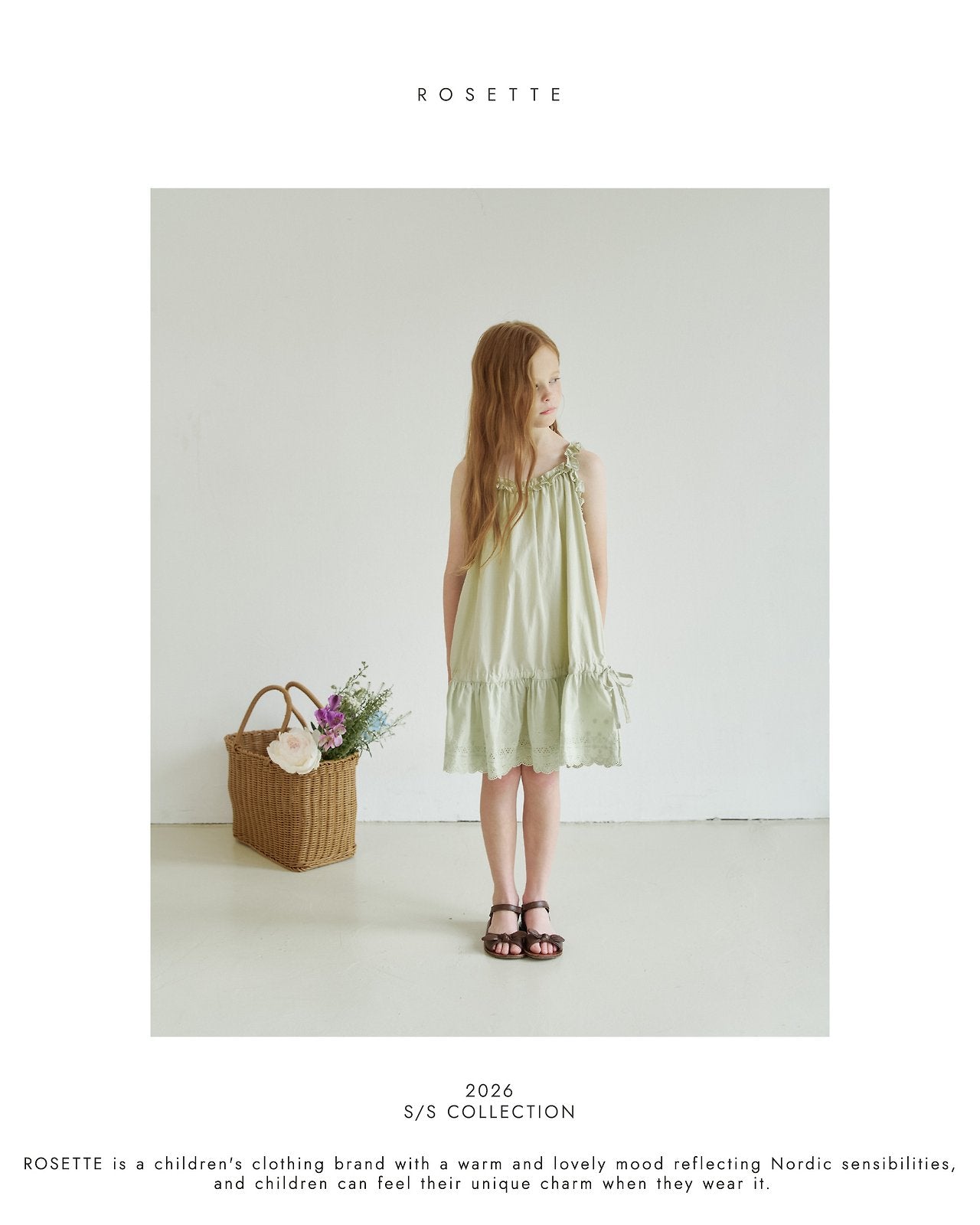 ［ROSETTE］Page frill one-piece