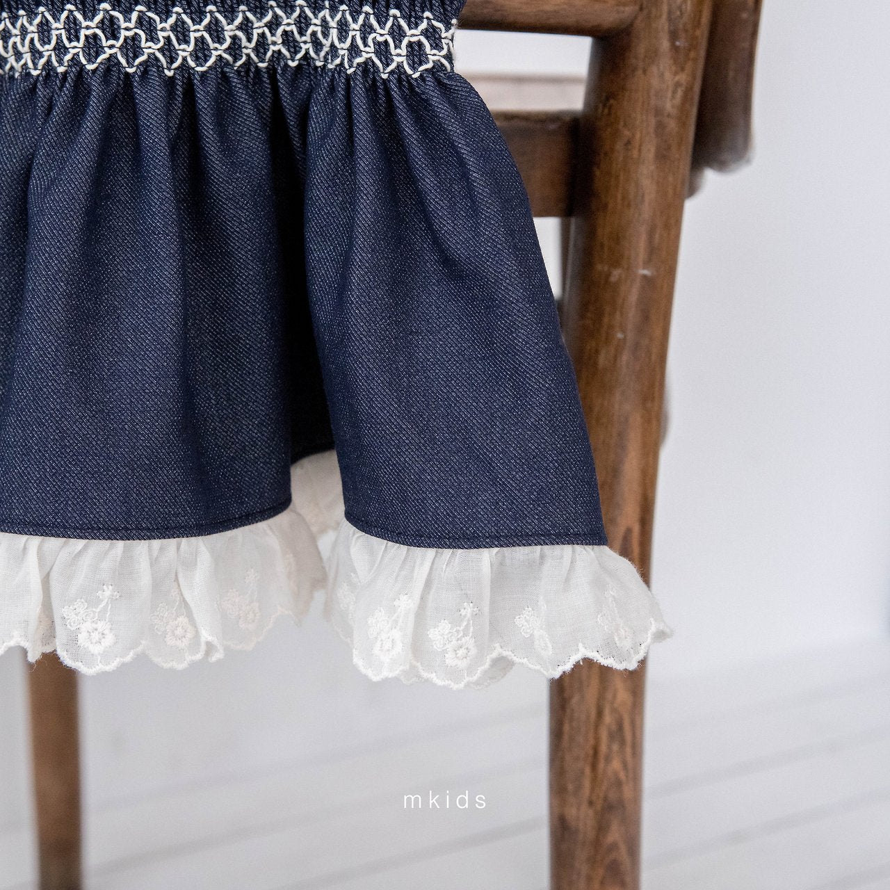 ［mkids］Bell smock blouse
