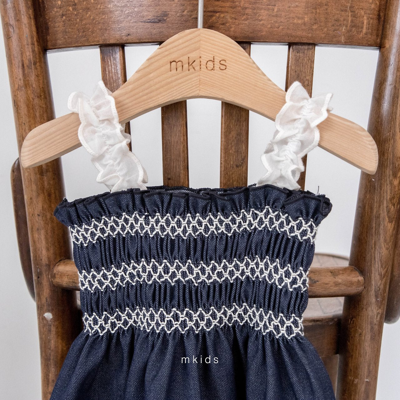 ［mkids］Bell smock blouse