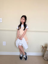 ［comma］Lace cancan one-piece