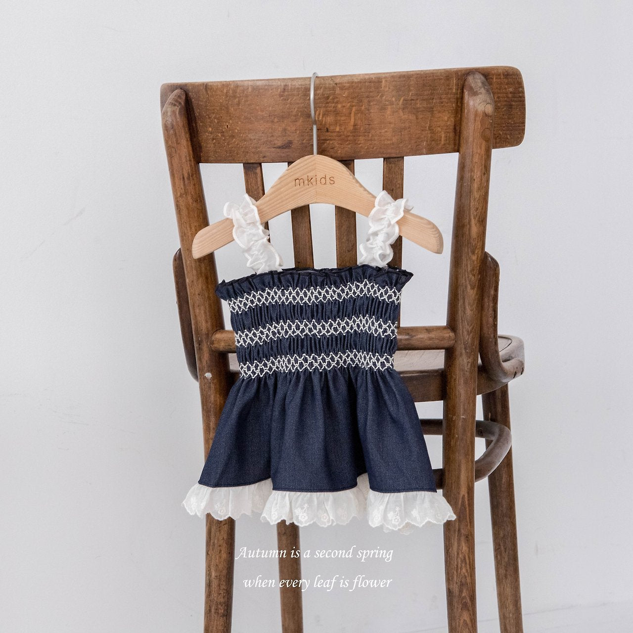 ［mkids］Bell smock blouse