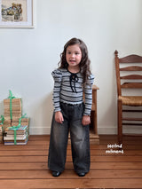 ［second moment］Muse denim pants
