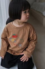 ［normalplay］Egg Long Sleeve Tee