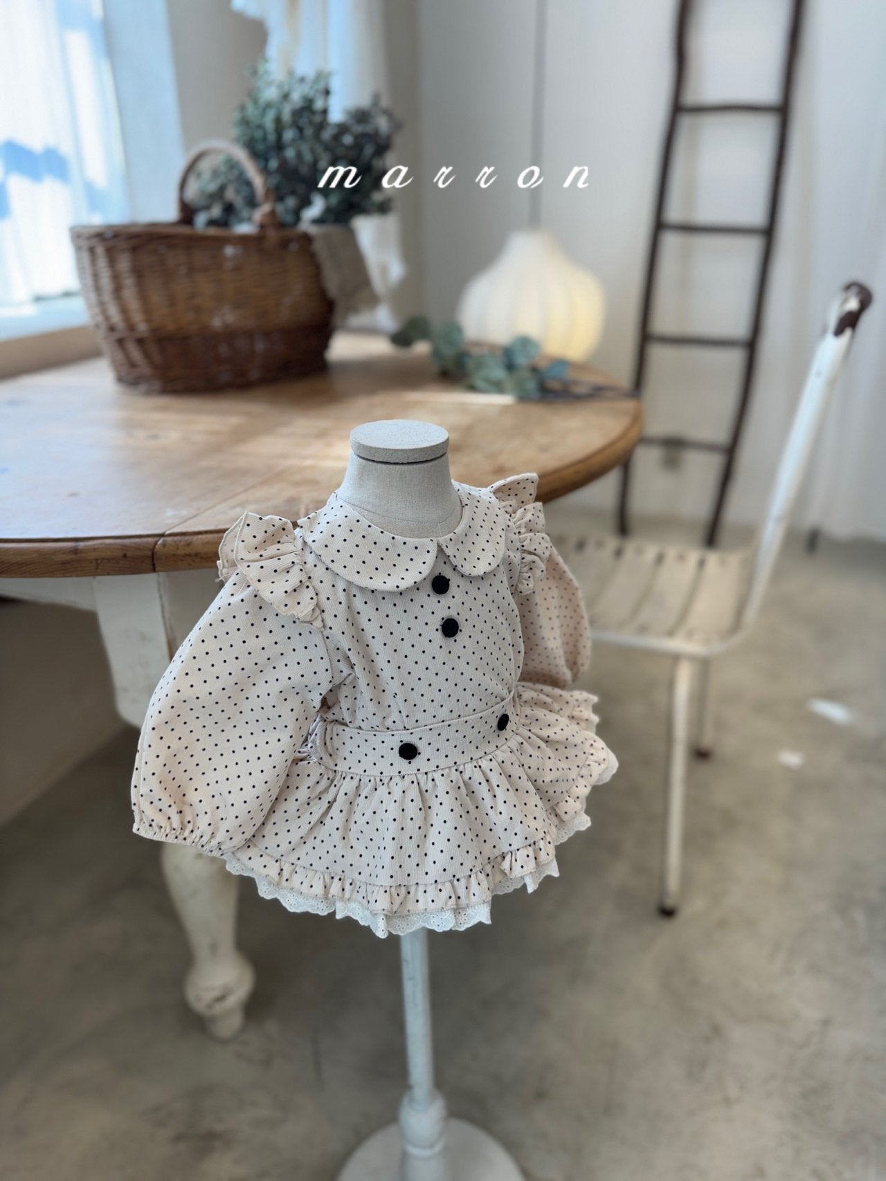 ［marron］Mimi blouse