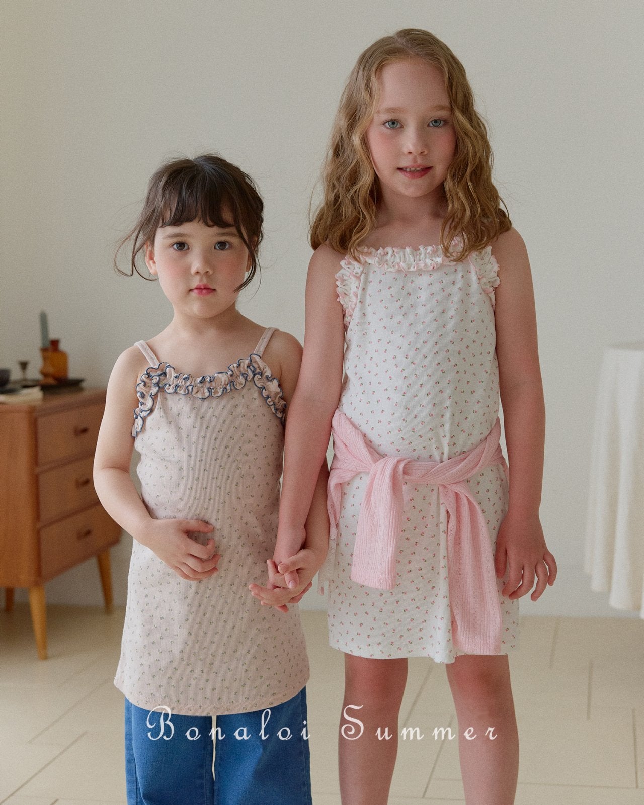 ［Bonaloi］Lovely frill one-piece