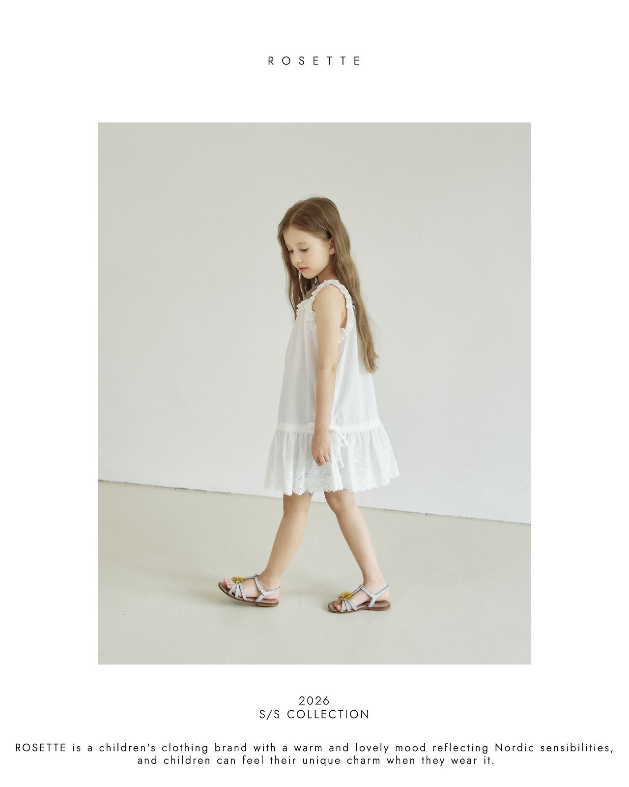 ［ROSETTE］Page frill one-piece