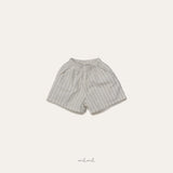 ［melmel］Stripe short pants