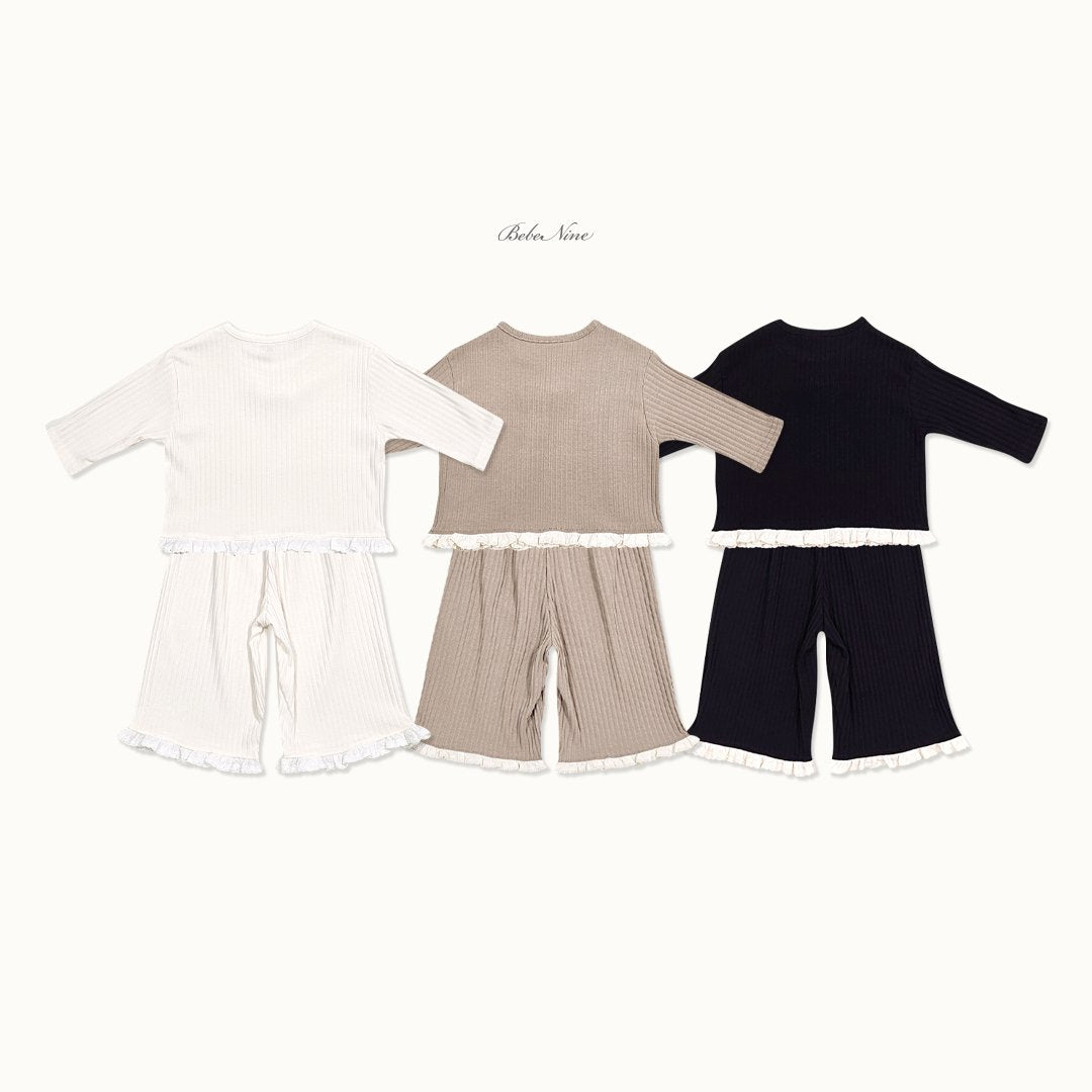 ［bebenine］Lily Frill Set Up