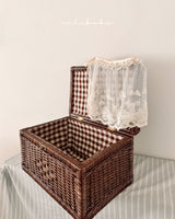 ［valubebe］Lace layered apron skirt (baby)