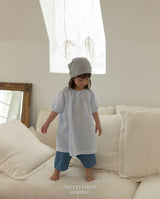 ［LINDO］Chech puff one-piece