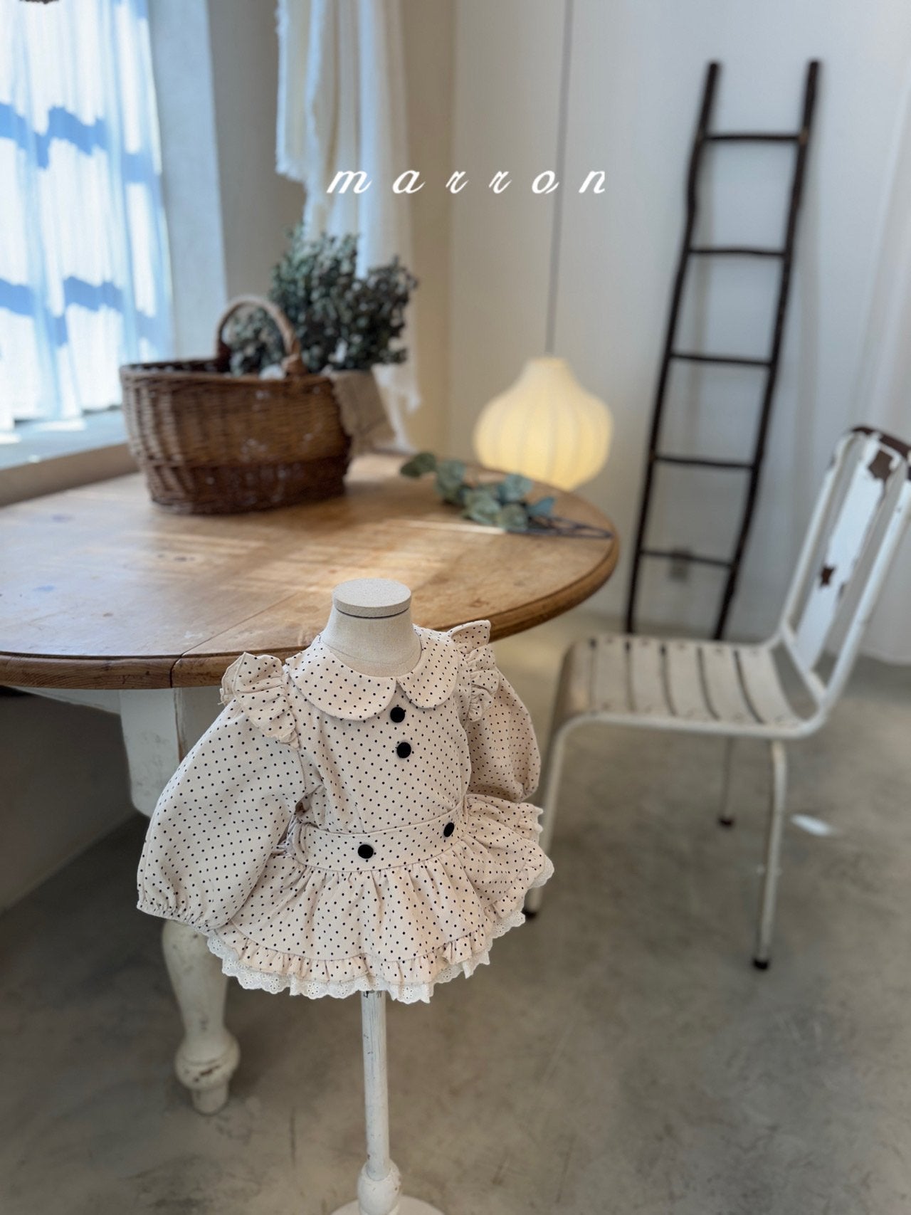 ［marron］Mimi blouse
