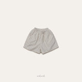 ［melmel］Stripe short pants