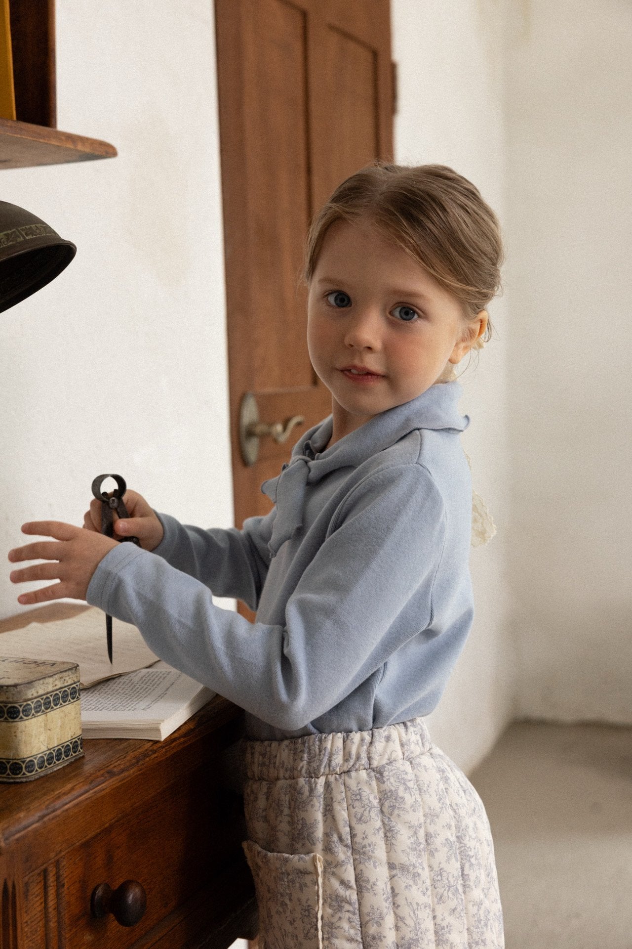 ［perrobebe］Bella ribbon tops