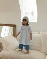 ［LINDO］Chech puff one-piece