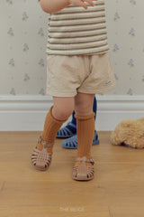 ［The beige］Basic short pants