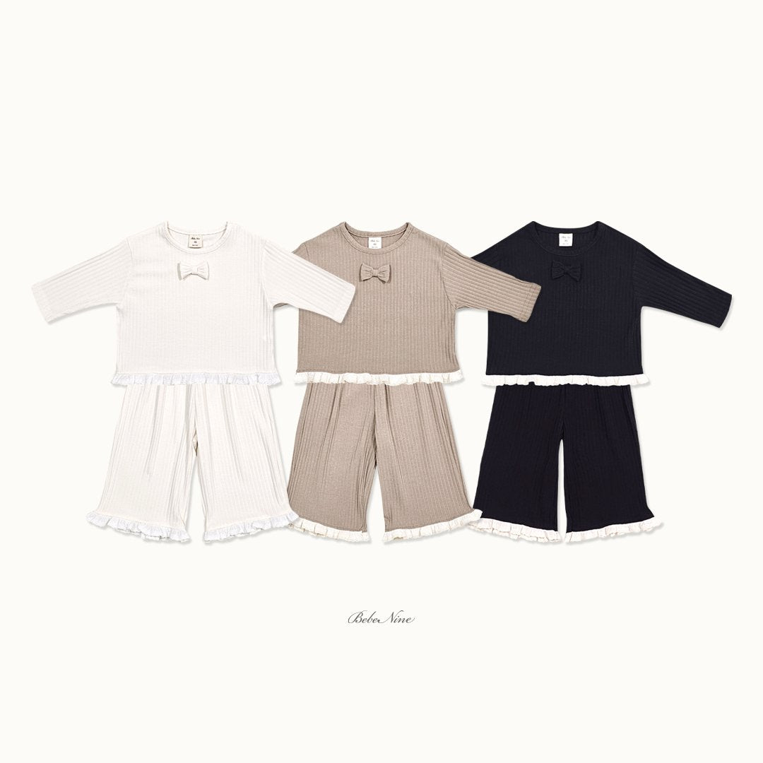 ［bebenine］Lily Frill Set Up
