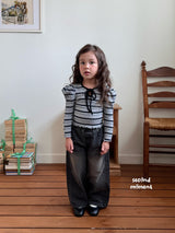 ［second moment］Muse denim pants