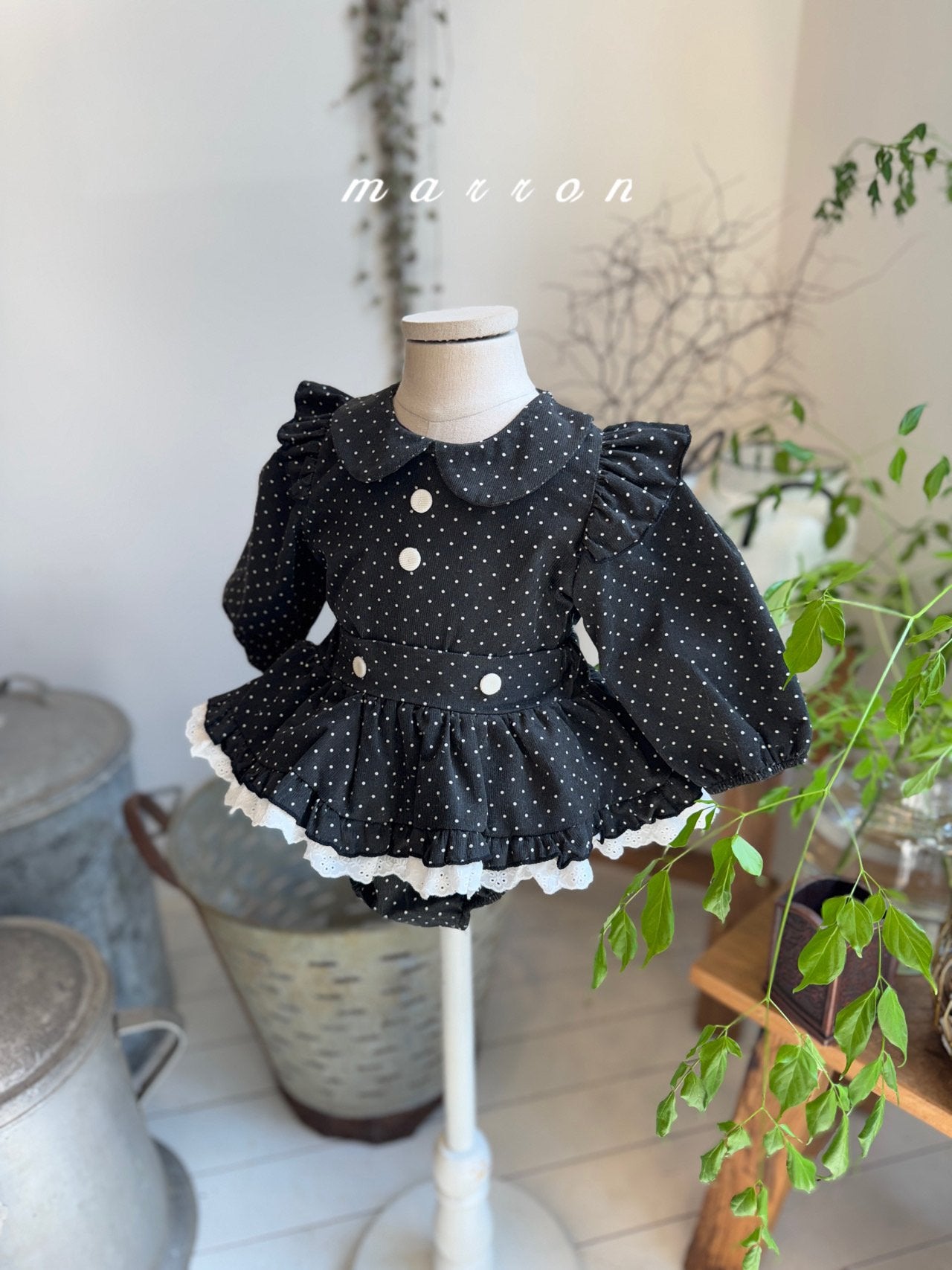 ［marron］Mimi blouse