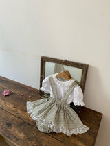 ［Anne shirley］Joy eyelet puff tops
