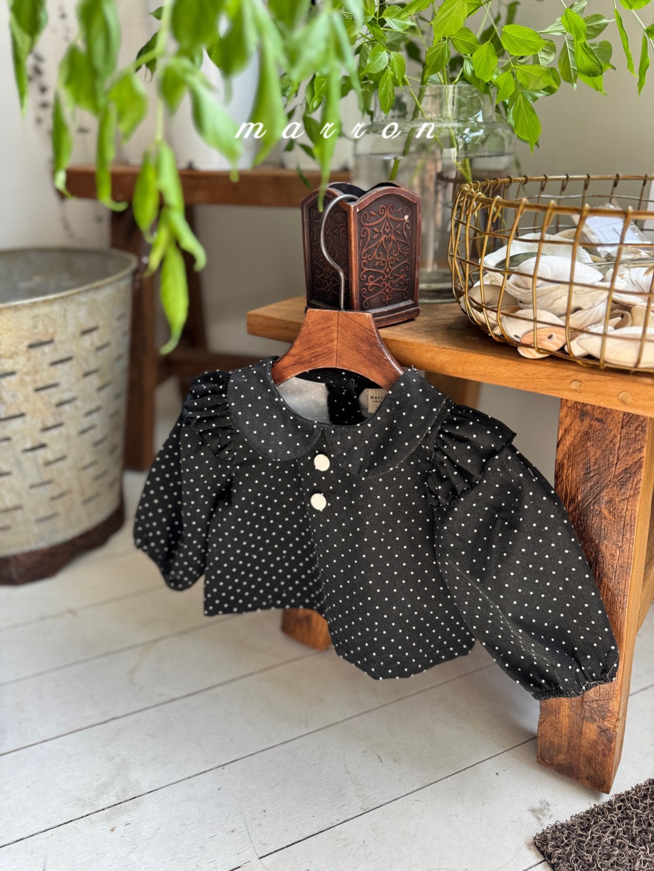 ［marron］Mimi blouse