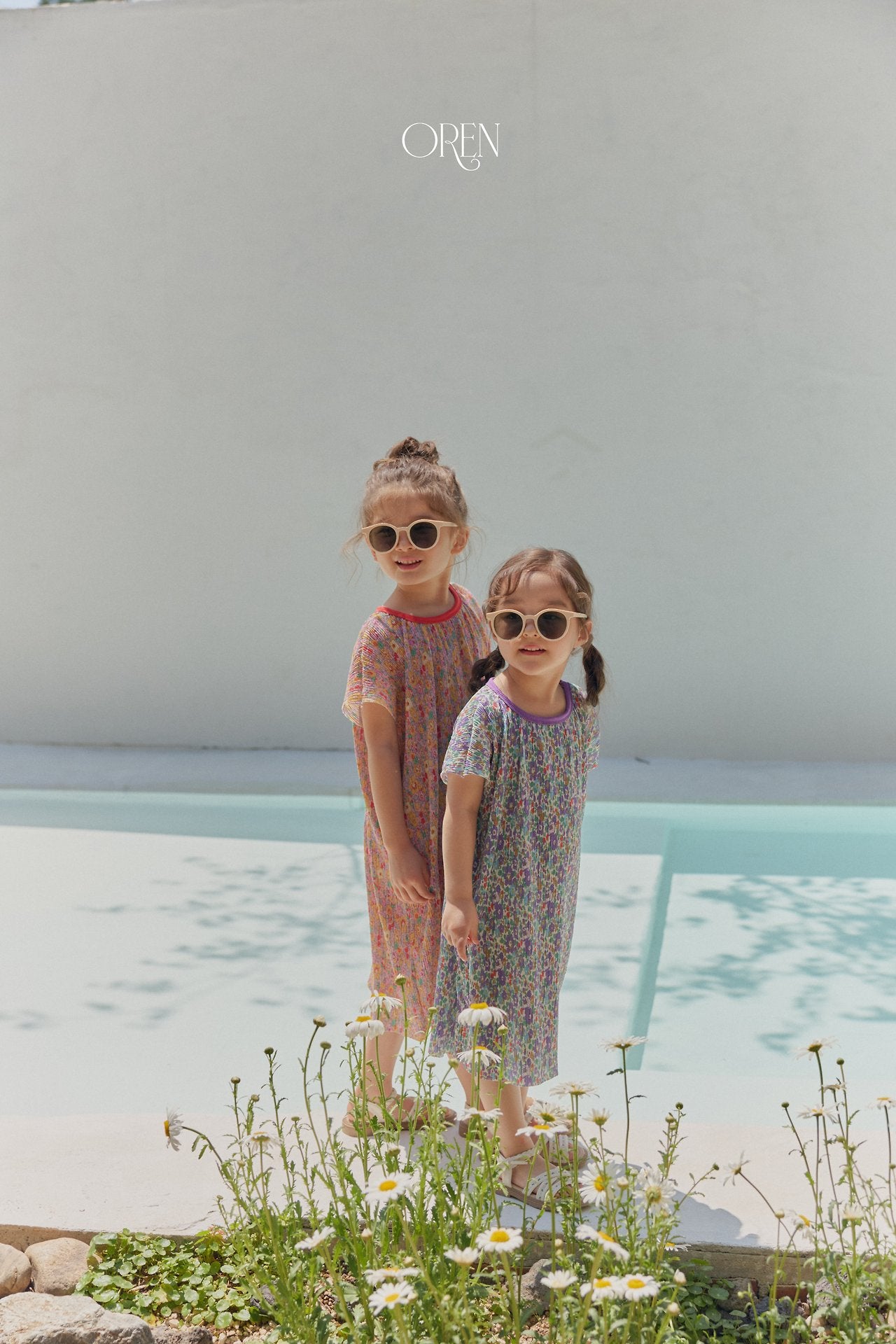 ［OREN］Rozy pleats one-piece