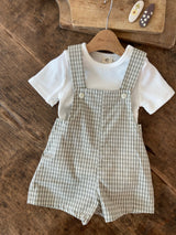 ［Anne shirley］Flat basic button tee