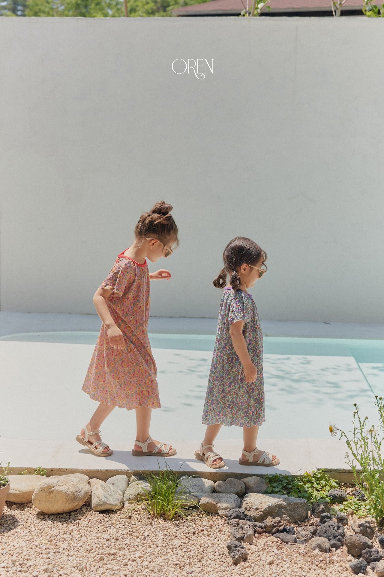 ［OREN］Rozy pleats one-piece