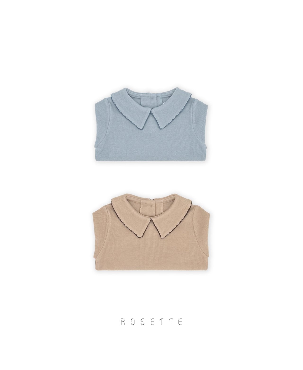 ［ROSETTE］Toy collar tops