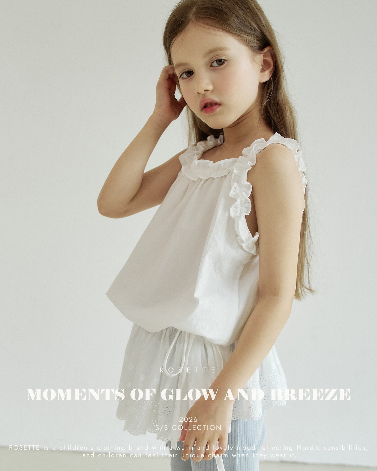 ［ROSETTE］Page frill one-piece
