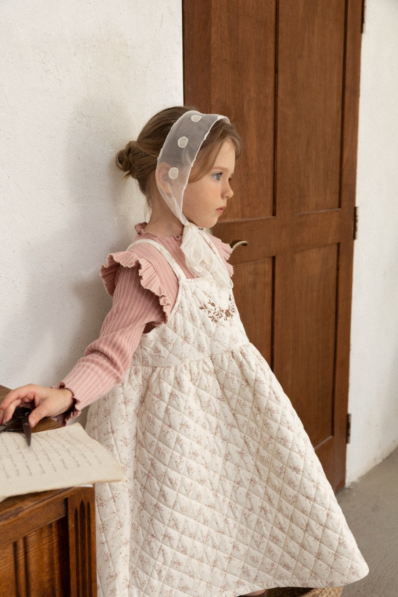 ［perrobebe］Mary frill tops