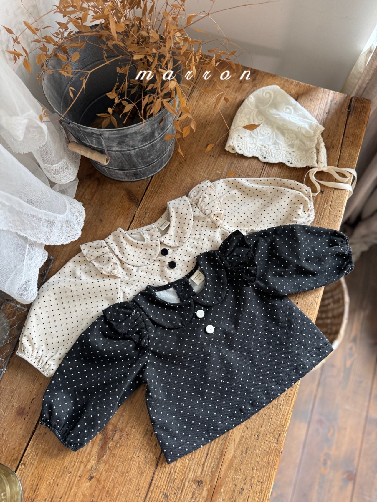 ［marron］Mimi blouse