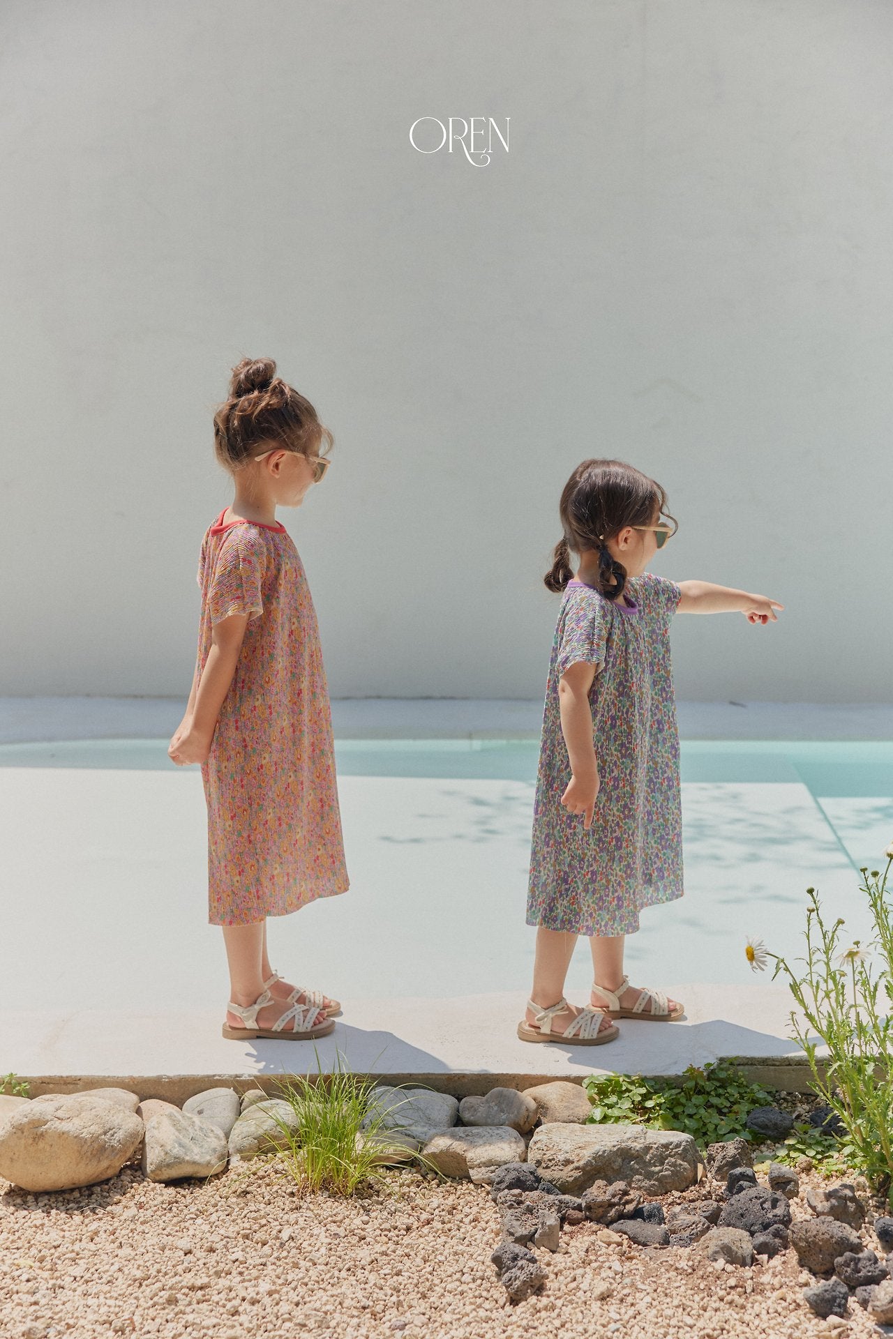 ［OREN］Rozy pleats one-piece