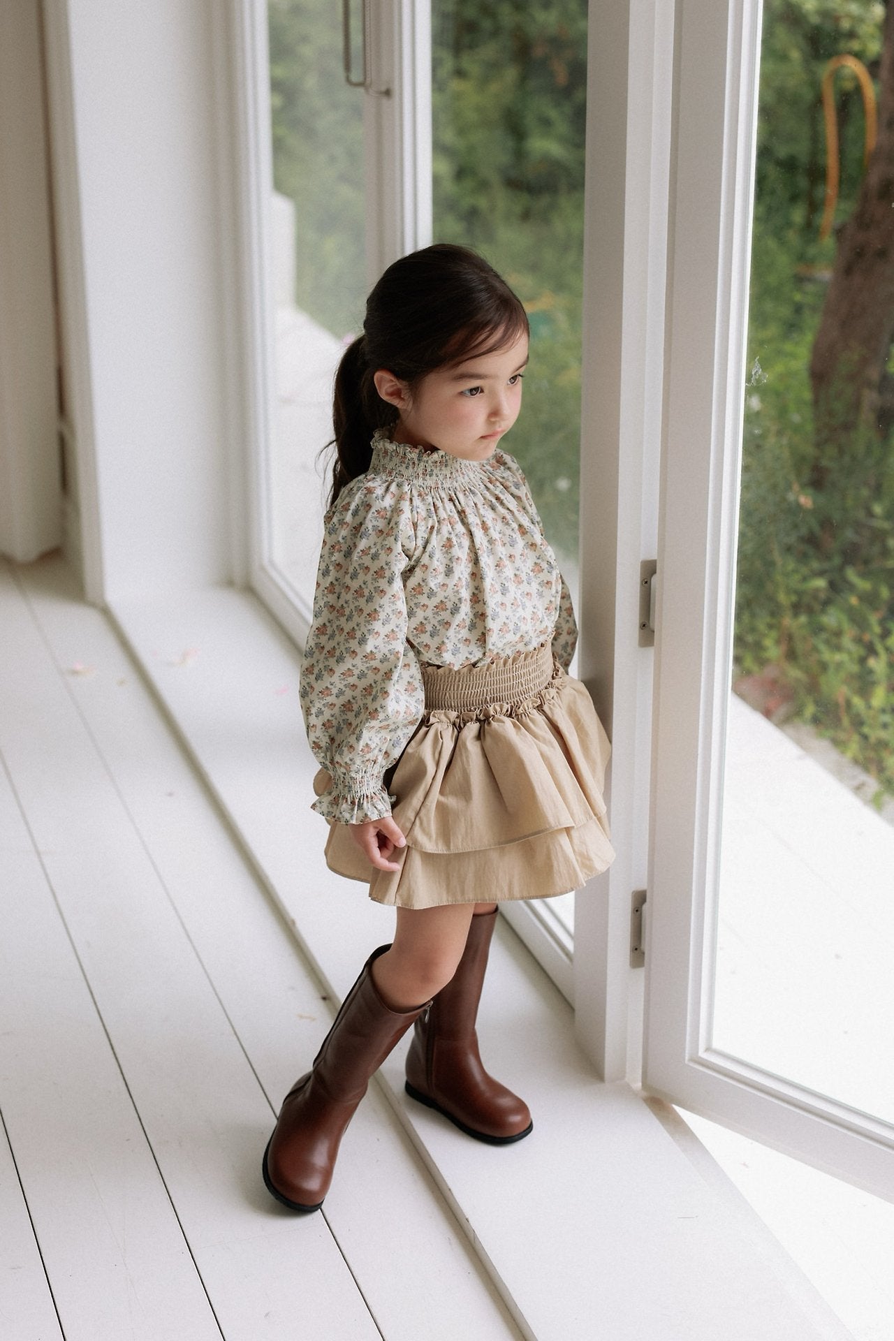［azalea］Crown cancan pants (kids)