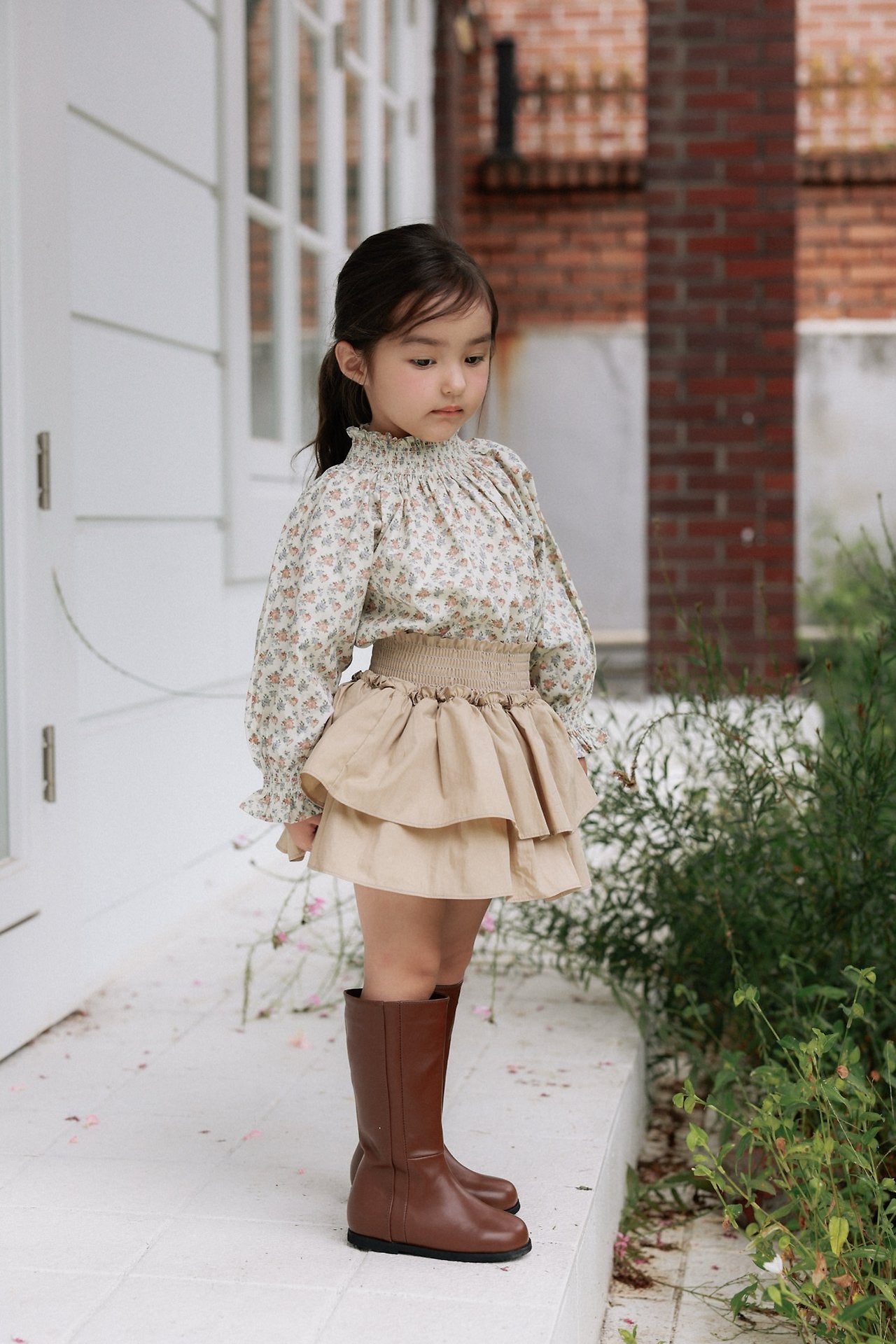 ［azalea］Crown cancan pants (kids)
