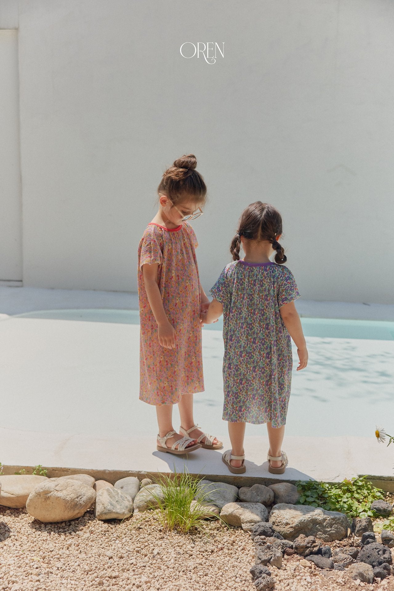 ［OREN］Rozy pleats one-piece