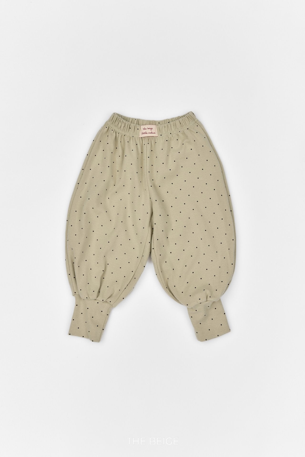 ［The beige］Aladdin Dot Pants
