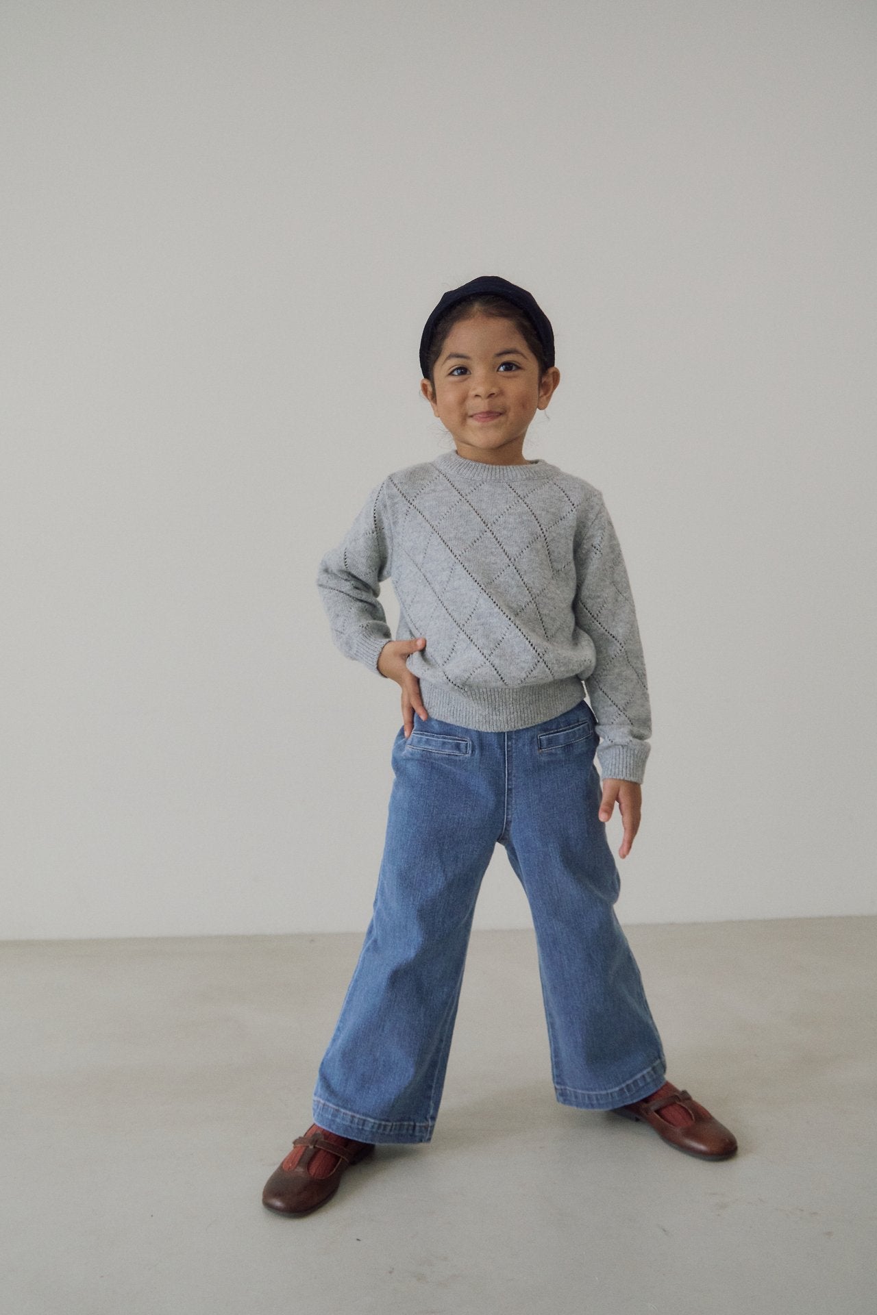 [soye] Chocolate denim pants
