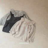 ［mimi market］Flour color blouse
