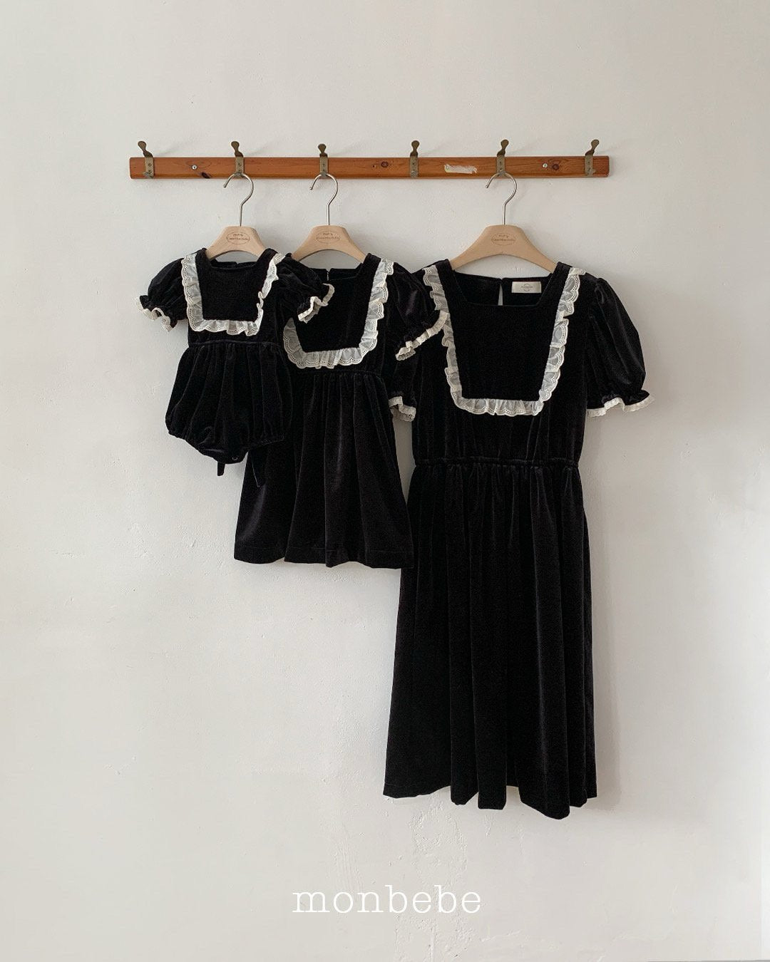 [monbebe] Anna velvet one-piece(kids)