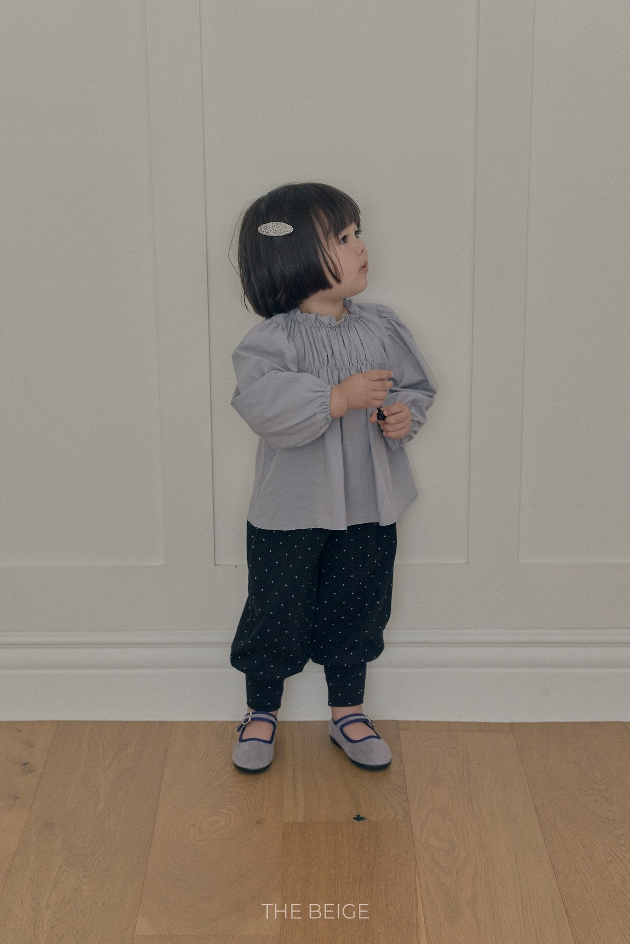 ［The beige］Aladdin Dot Pants