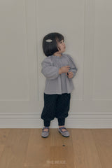 ［The beige］Aladdin Dot Pants