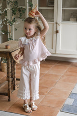 ［FLO］Roffy lace collar tops
